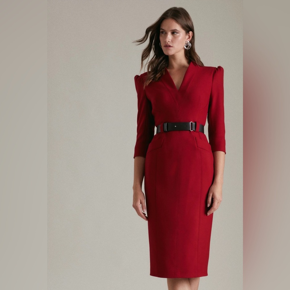 Karen Millen Red Forever Dress
